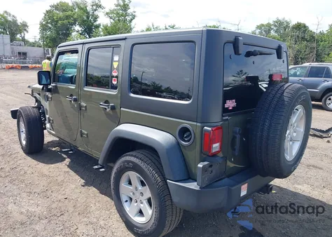 2015 Jeep Wrangler Unlimited Sport from USA, damaged, VIN 1C4BJWDG4FL762917